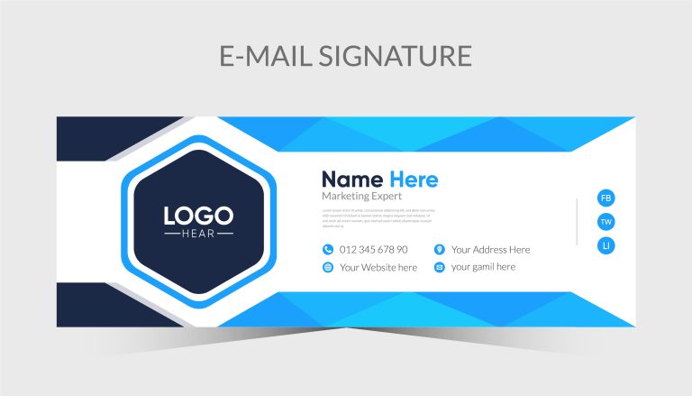 email signature design 1