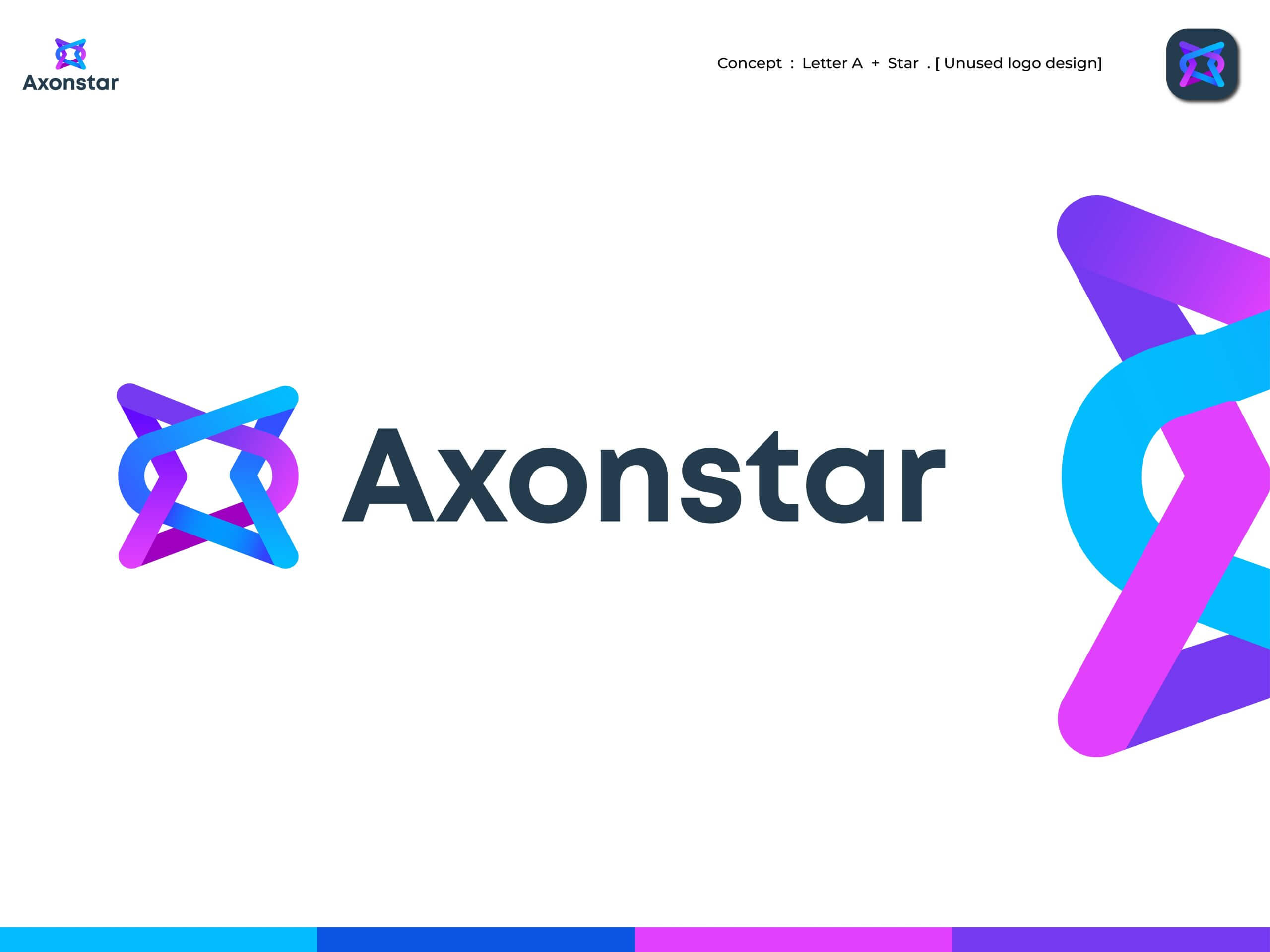 Axonstar Logo Concept