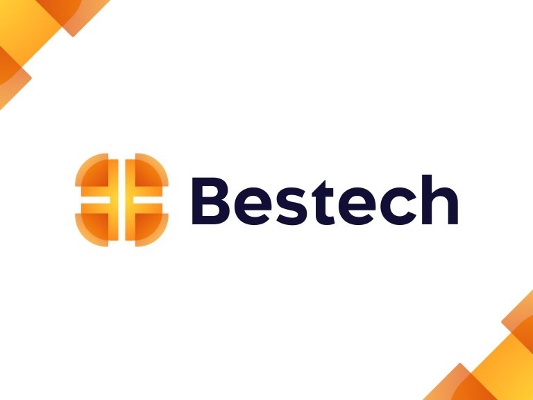 Bestech Logo Concept Technology logo Modern Logo