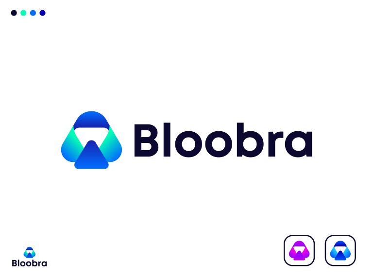 Bloobra Logo Design