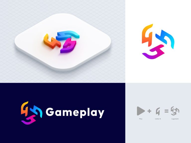 G-letter-+-Play-icon,-G-Modern-Logo,-Play-logo