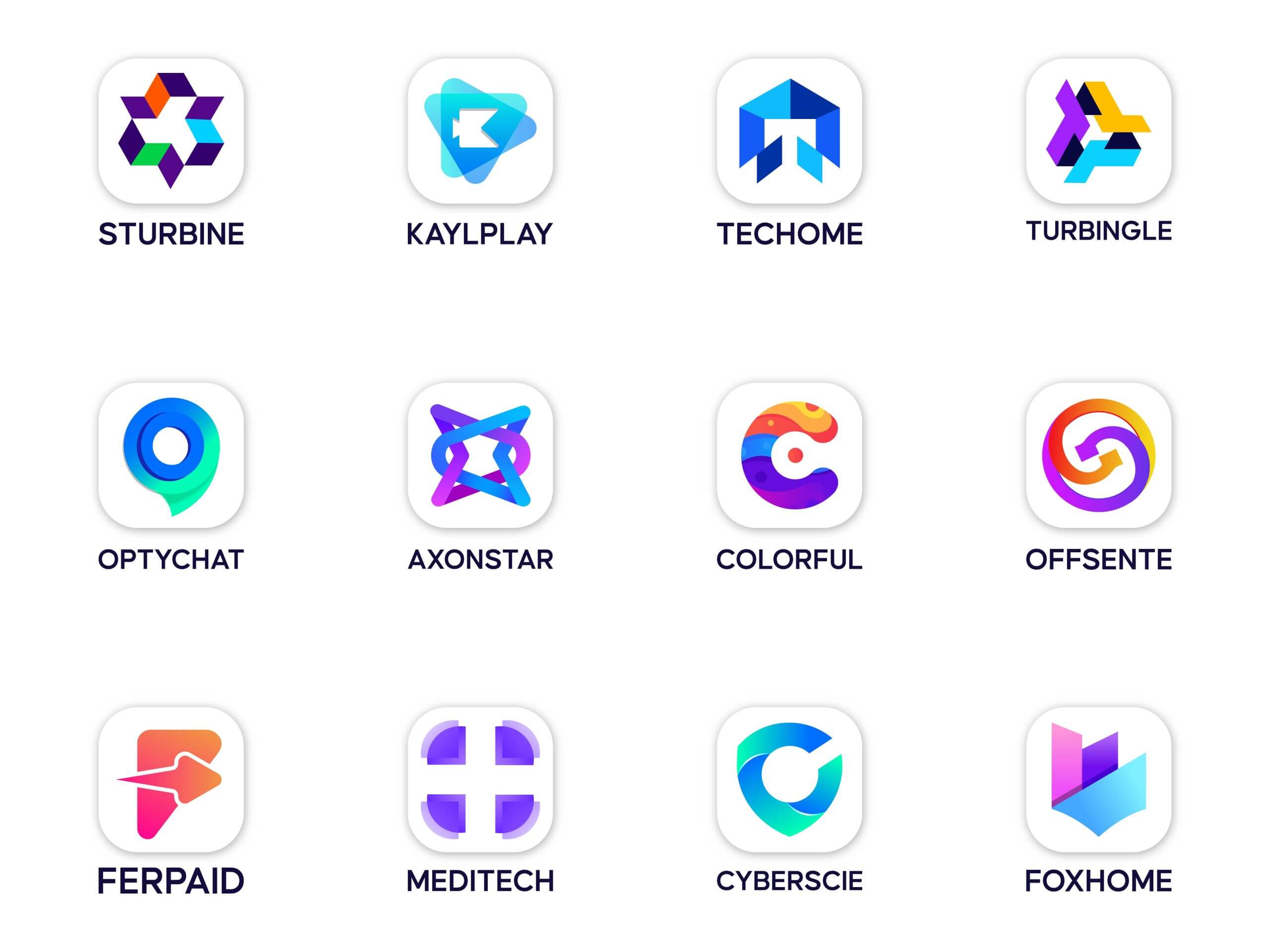 Trendy Logo App Logo Design Modern Logos