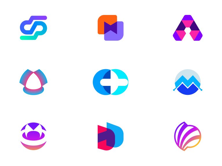 logos mark creative modern minimalist